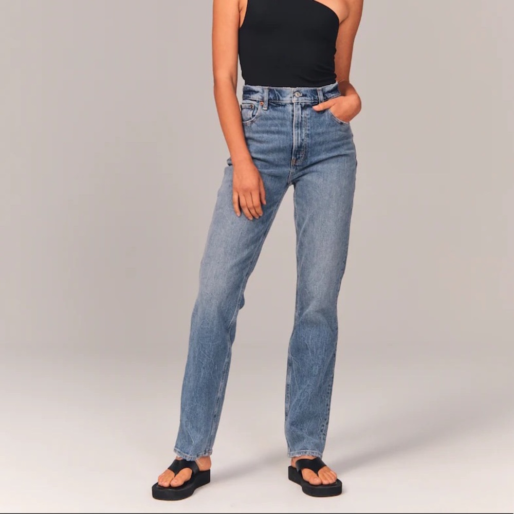 Abercrombie & Fitch The 90’s Straight Jeans